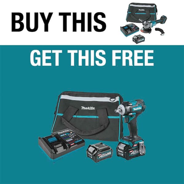 40V Max XGT Brushless Cordless 4-1/2/5 in. Angle Grinder Kit with Electric Brake (4.0Ah)