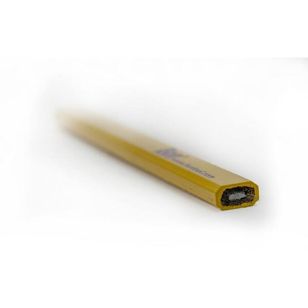 Yellow Carpenter Pencils - Count Bulk Box Ten Color Choices 72 2 Lead 