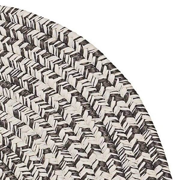 Howell Tweed Gray 6 ft. x 8 ft. Oval Indoor/Outdoor Area Rug