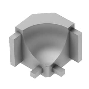 Dilex-AHK Satin Anodized Aluminum 1/2 in. x 1 in. Metal 90 Degree Inside Corner