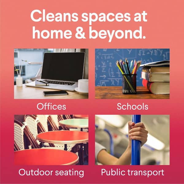 Scentiva 75-Count Tahitian Grapefruit Splash Bleach Free Disinfecting Cleaning Wipes (3-Pack)