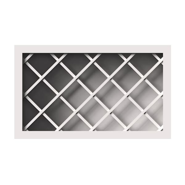 30 in. W x 12 in. D x 18 in. H Ready to Assemble Solid Wood Shaker Wine Rack Wall Kitchen Cabinet in White