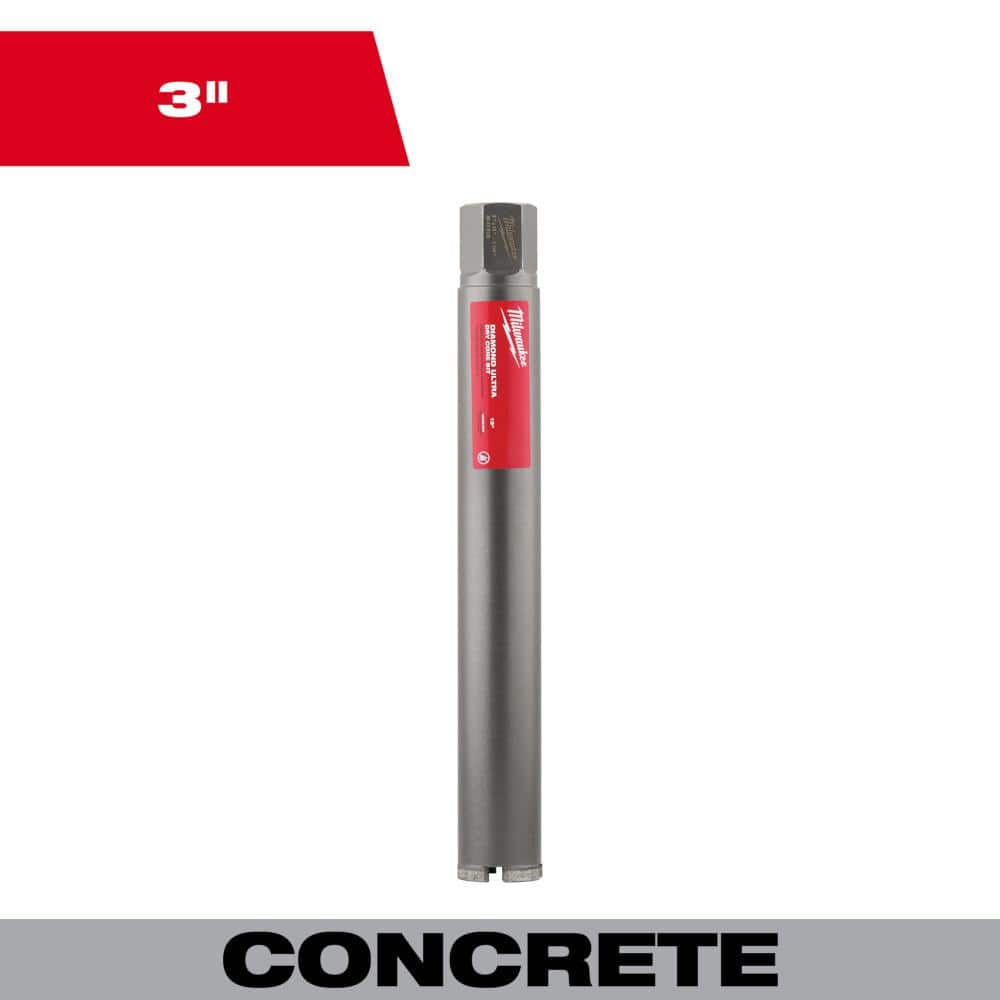 3 in. Diamond Ultra Dry Core Bit price history on PriceWatchPro