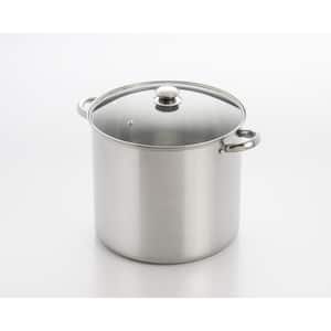 12 qt. Stainless Steel Stock Pot with Glass Lid