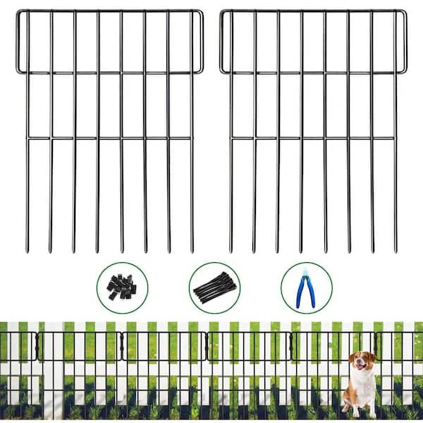 Metal Rabbit Fencing Justincity Animal Barrier Fence 7 in. No Dig Metal Rustproof Dog Rabbit ...