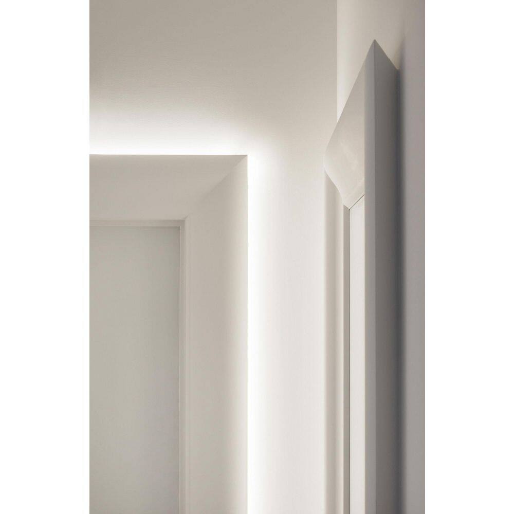 Primed White Polyurethane Crown Moulding for Indirect Lighting