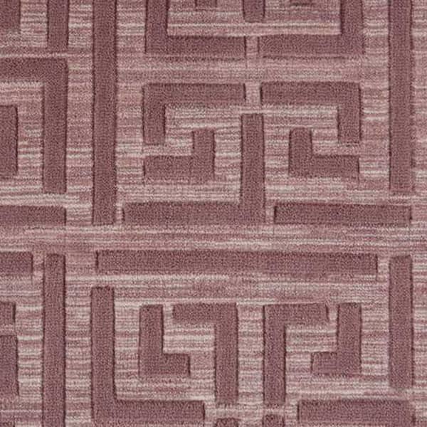 Natural Harmony Pandora Rosette Custom Rug with Pad