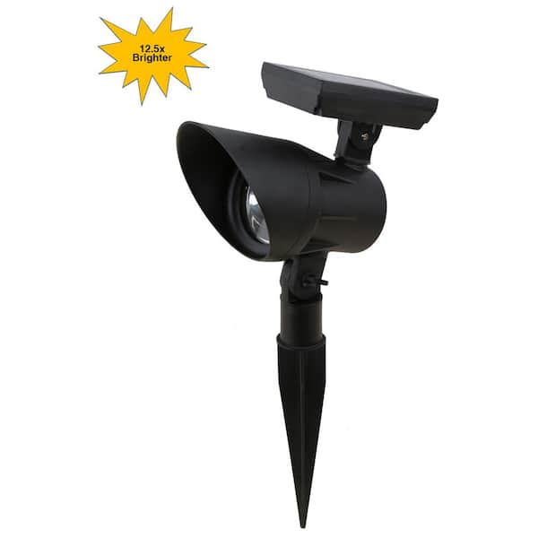 Open Stock Solar Black Outdoor Integrated LED Landscape Spot Light Open Stock Solar Black Outdoor Integrated LED Landscape Spot Light