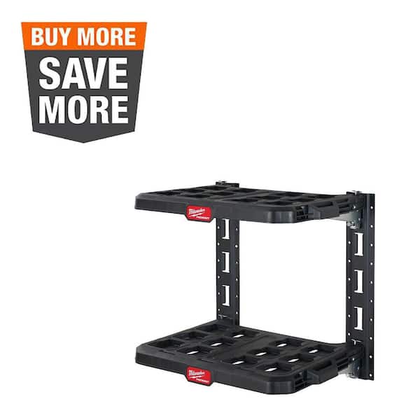 Milwaukee PACKOUT 20 in. H x 22 in. W Slatwall Accessories Black