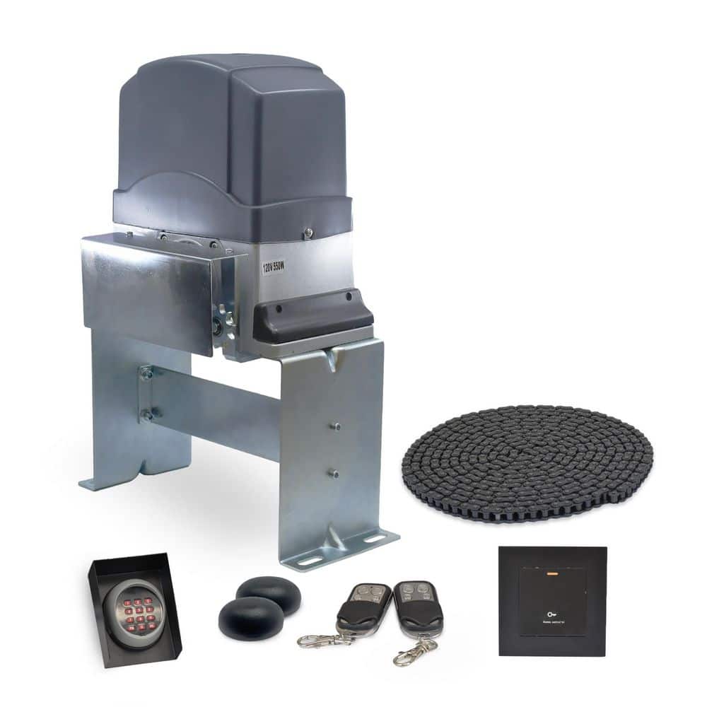 ALEKO AC2700 Sliding Gate Opener Accessories Kit For Sliding Gates Up to 65 ft. Long and 2700 lbs.