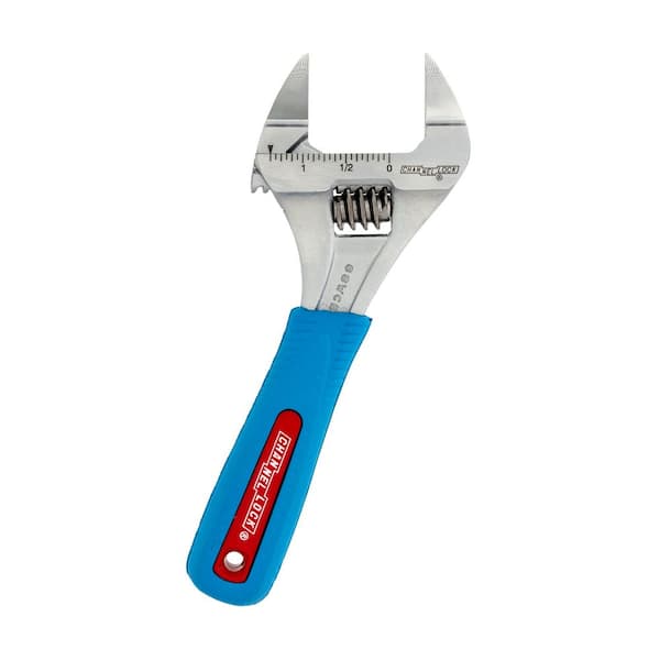 CODE BLUE 6 in. Adjustable Wrench 6SWCB - The Home Depot