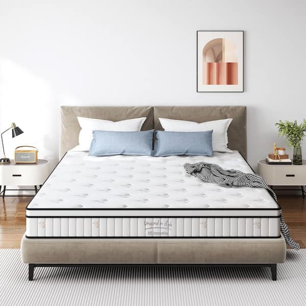 Maeve Twin Medium Gel Memory Foam 10 in. Bed-in-a-Box Hybrid Mattress with Strong Edge Support, CertiPUR-US