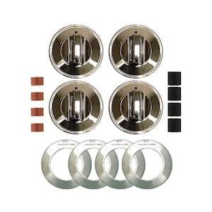 Gas Replacement Knob in Chrome (4-Pack)