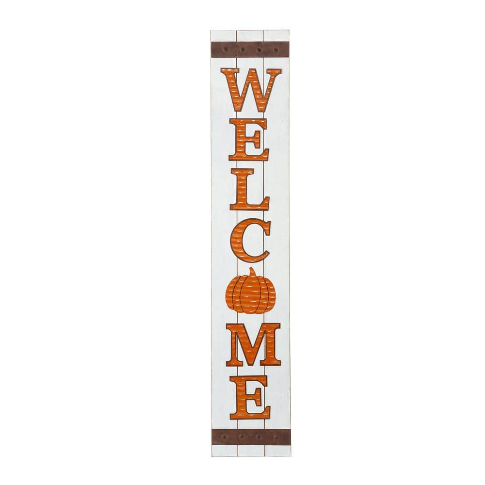 Customized Welcome Sign Outdoor Decor Personalized Welcome Sign Upgrade for Reversible Porch Sign Vertical Welcome Sign Porch Sign