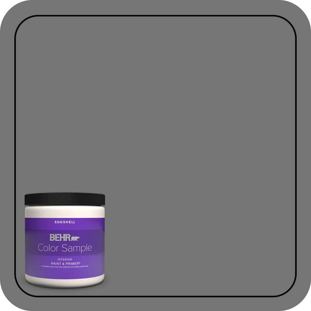 8 oz. #N520-5 Iron Mountain Eggshell Enamel Interior Paint & Primer Color Sample price history on PriceWatchPro