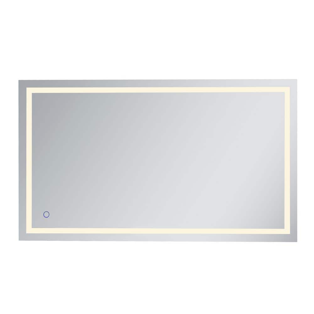 Timeless 42 in. W x 72 in. H Framed Rectangular LED Light Bathroom Vanity M