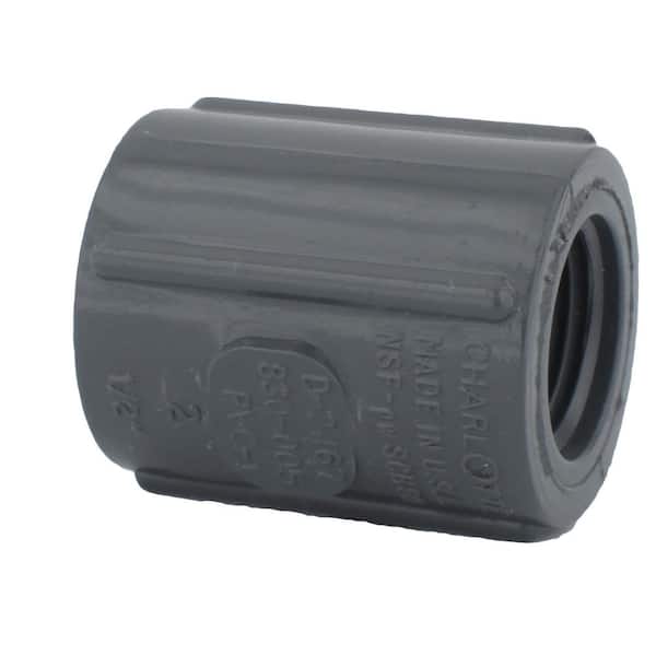 Charlotte Pipe 3 in. PVC Schedule 80 Coupling