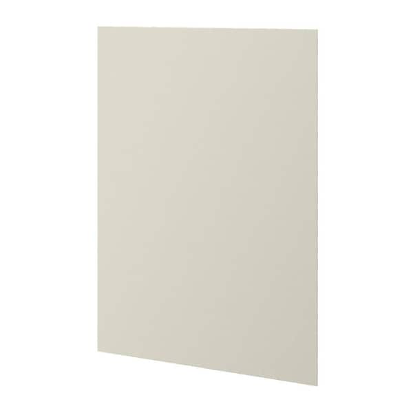 Hampton Bay Designer Series Melvern 48 in. W x 0.63 in. D x 34.5 in. H Kitchen Island End Panel in Cloud