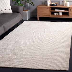 Abstract Ivory/Beige 3 ft. x 5 ft. Geometric Gradient Area Rug