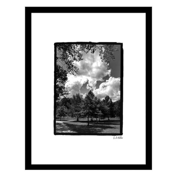 Heller Photography Kansas Clouds Framed Printed Photograph by Steven A. Heller Nature Poster Art Print 18 in. x 14 in.