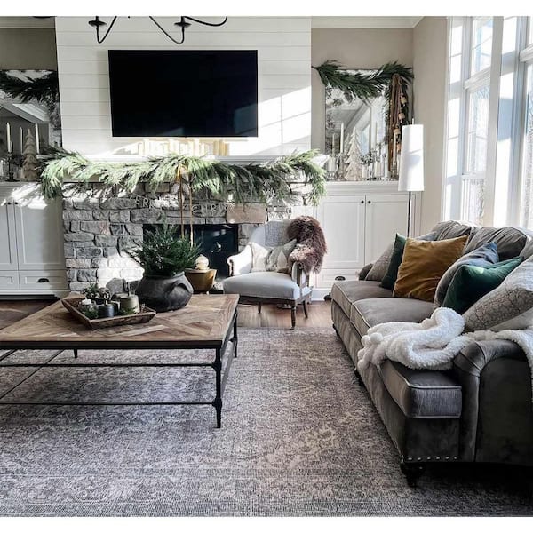 Greenpoint Beige/Black/Medium Gray 4 ft. x 6 ft. Area Rug