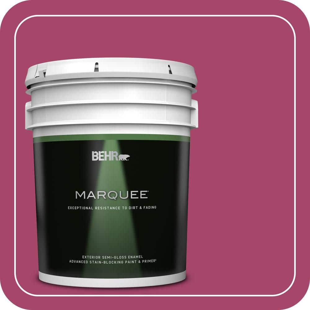 5 gal. Home Decorators Collection #HDC-SM14-1 Fuschia Flair Semi-Gloss Enamel Exterior Paint & Primer price history on PriceWatchPro