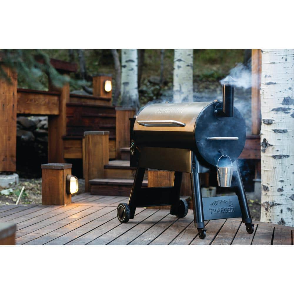 Traeger Pro 34 Bronze Pellet Grill with Auto Start