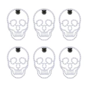 3-Pack 10 in. Hi-Vibrant Skulls (2-Pack)