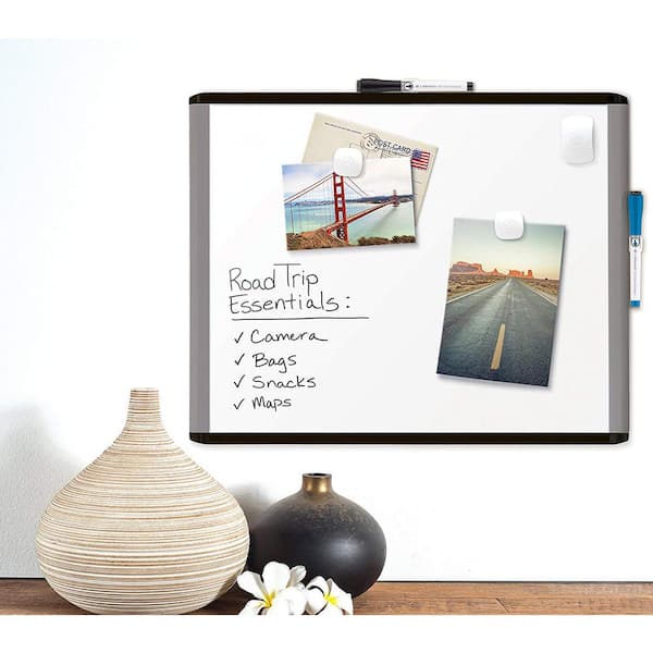  U Brands Magnetic Dry Erase Board, 20 x 30 Inches, White Wood  Frame (2071U00-01) : Office Products