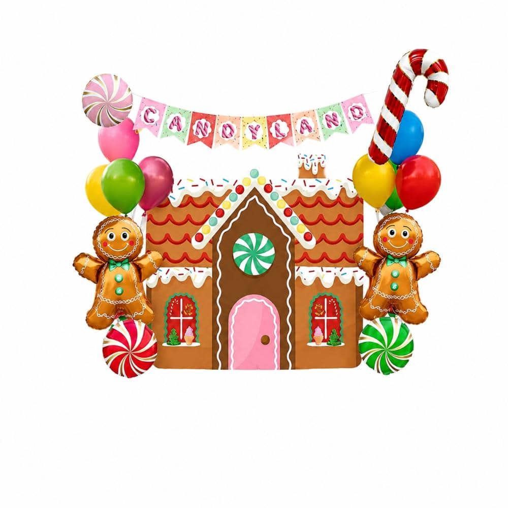 Sweet Candy Theme Halloween Trunk or Treat Car Decoration Kit with Balloons, Backdrop and Candy Banner price history on PriceWatchPro