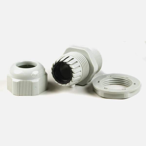 M20 20pcs M20 x 1.5 Cable Glands Plastic Stuffing Gland Black IP68 Waterproof Cable Gland Ø 6mm-12mm Pack of 20