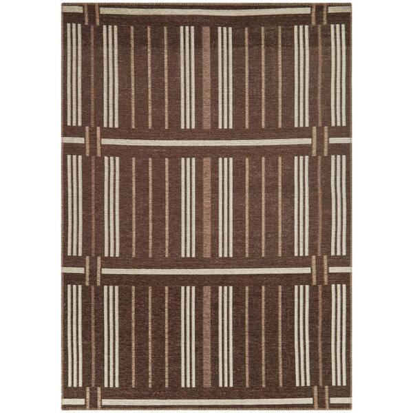 BALTA Carmelle Copper 8 ft. x 10 ft. Striped Area Rug