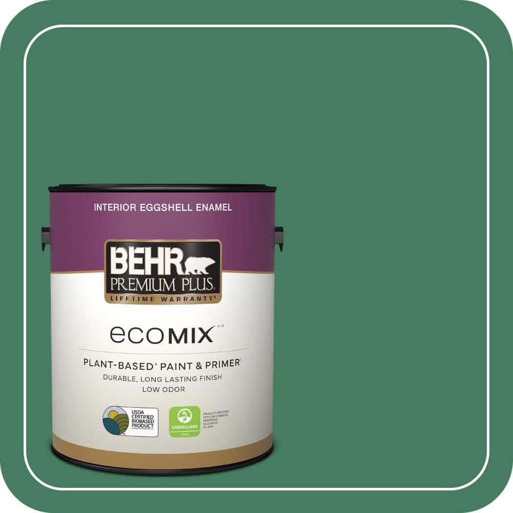 1 gal. #470D-6 Greenbelt Eggshell Enamel EcoMix Plant-Based Interior Paint & Primer price history on PriceWatchPro