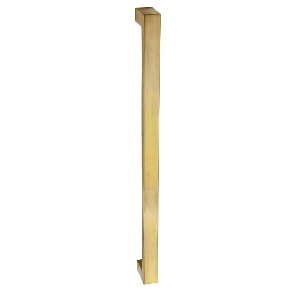 Satin Brass 16'' Modern Appliance Bar Pull with Mounting Hardware