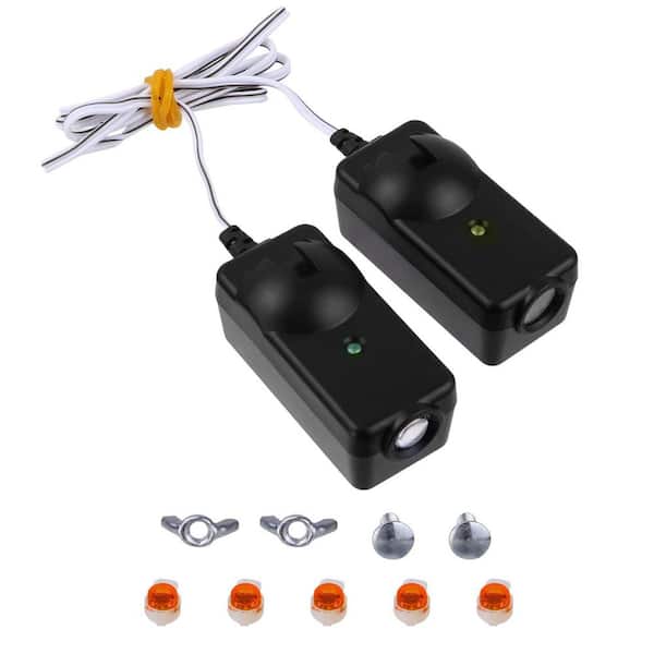 Universal Compatibility Garage Door Safety Sensor Kit Replacement for Post-1997 Liftmaster Craftsman Chamberlain Openers