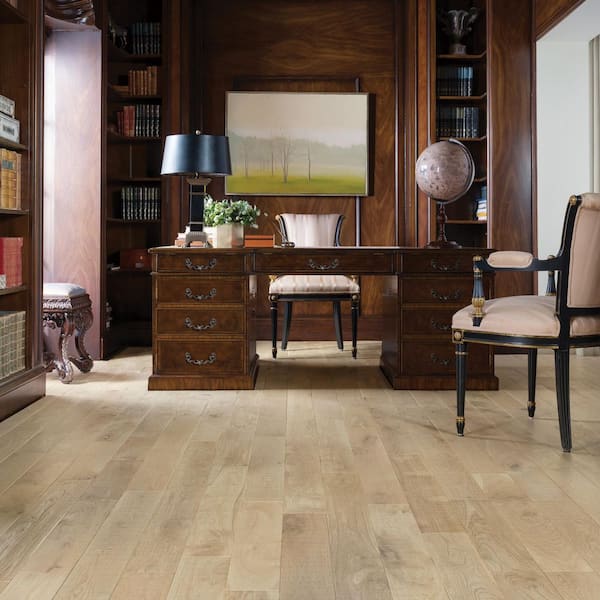 Point Reyes French Oak 3/4 in. T x 5 in. W Distressed Solid Hardwood Flooring (22.6 sq. ft./case)