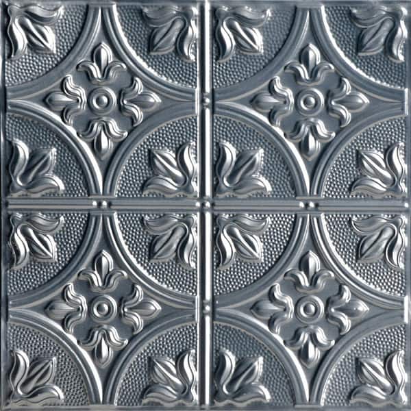 Tiptoe 2 Ft X Nail, Faux Metal Ceiling Tiles Home Depot