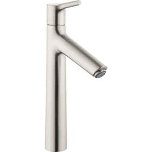 Talis S Single Hole Single-Handle Bathroom Faucet in Brushed Nickel