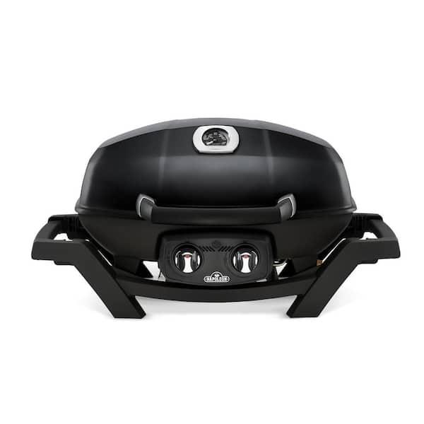 NAPOLEON TravelQ PRO285 2-Burner Natural Gas Grill in Black with Built-In Thermometer