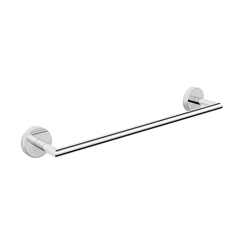 Polished Chrome 19'' Wall Mounted Towel Bar