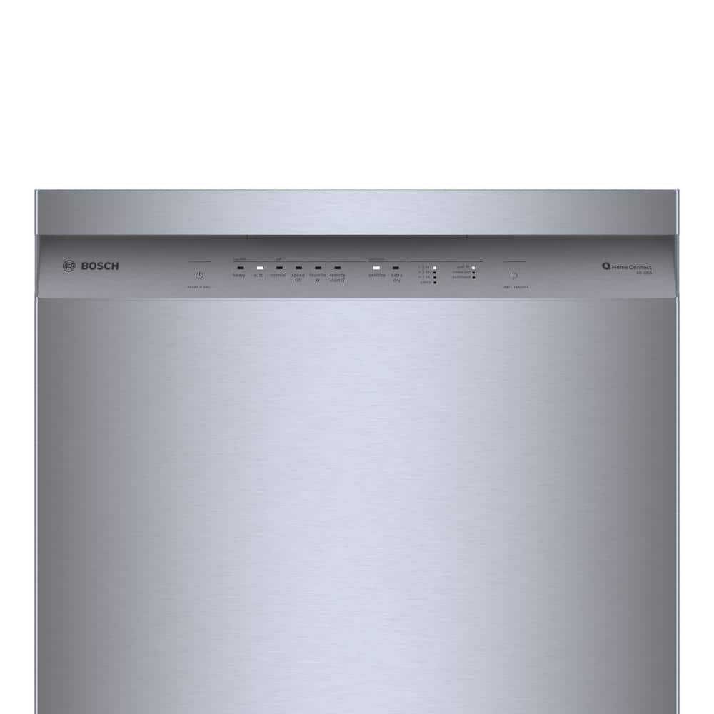 24" Stainless Steel Built-In Dishwasher with Front Control and 3rd Rack