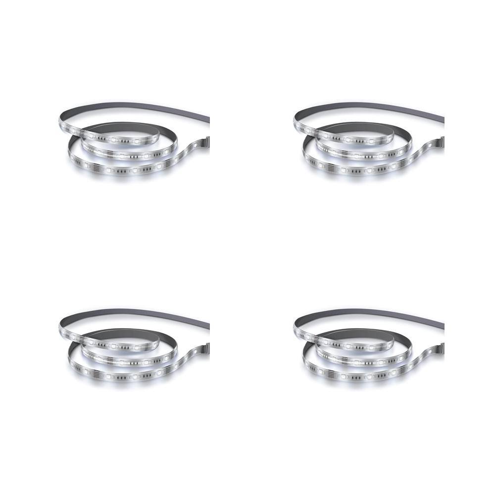 Feit Electric 6 ft. PlugIn Integrated LED White Strip Light Cuttable