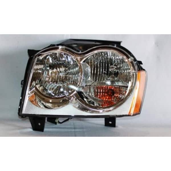 TYC Headlight Assembly 2007 Jeep Grand Cherokee V6 V8
