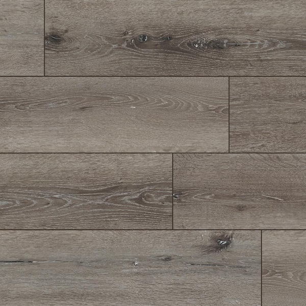 A&A Surfaces Centennial Ash 20 MIL x 9 in. x 60 in. Waterproof Click Lock Luxury Vinyl Plank Flooring (18.7 sq. ft./Case)