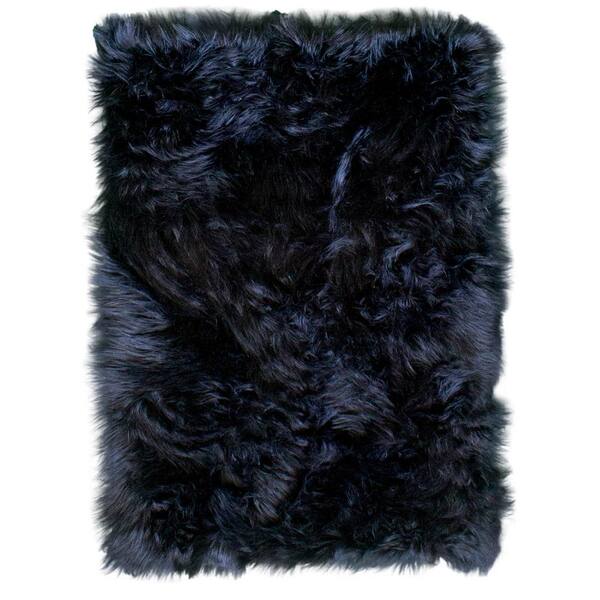 Super Area Rugs Serene Silky Faux Fur Fluffy Shag Rug Light Brown 4' x 6'  Sheepskin SAR-SER01-LIGHT-BROWN-4X6-SHAPED - The Home Depot