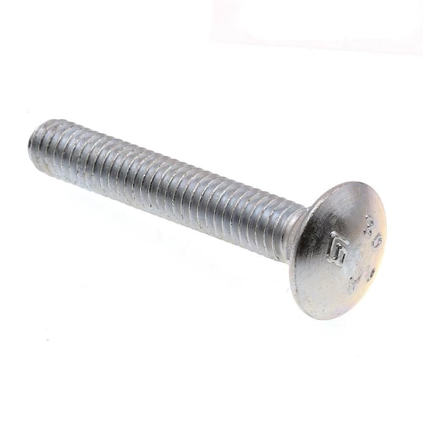 5 Lbs or approximately 100 1/4-20 x 4'' grade  2 carriage bolts. 