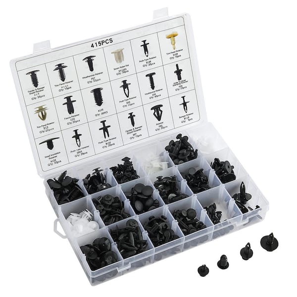 Stark Usa 450 Piece Car Panel Trim Assortment Retainer Push Pin Rivet Clips Set 13242 H The 4709