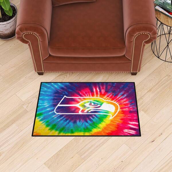 Fanmats Seattle Seahawks Starter Mat - Tie Dye