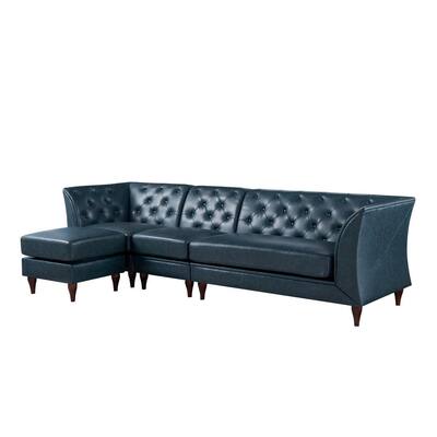 Faux Leather Furniture Of America Sectional Sofas Living Room The Home Depot Faux Leather Furniture Of America, Blue Leather Sofa Dallas Tx