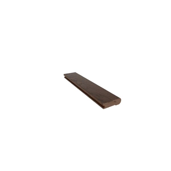 ROPPE Stair Nose Shiba Oak 0.75 in. T x 20.75 in. W x 78 in. L Solid Matte Hardwood Trim